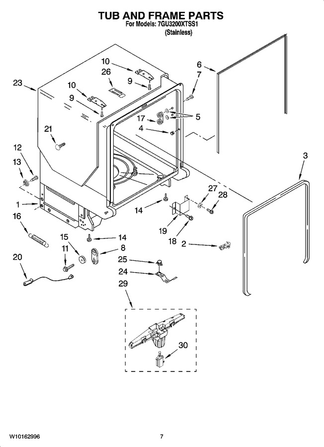 Diagram for 7GU3200XTSS1
