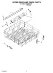 Diagram for 09 - Upper Rack And Track Parts