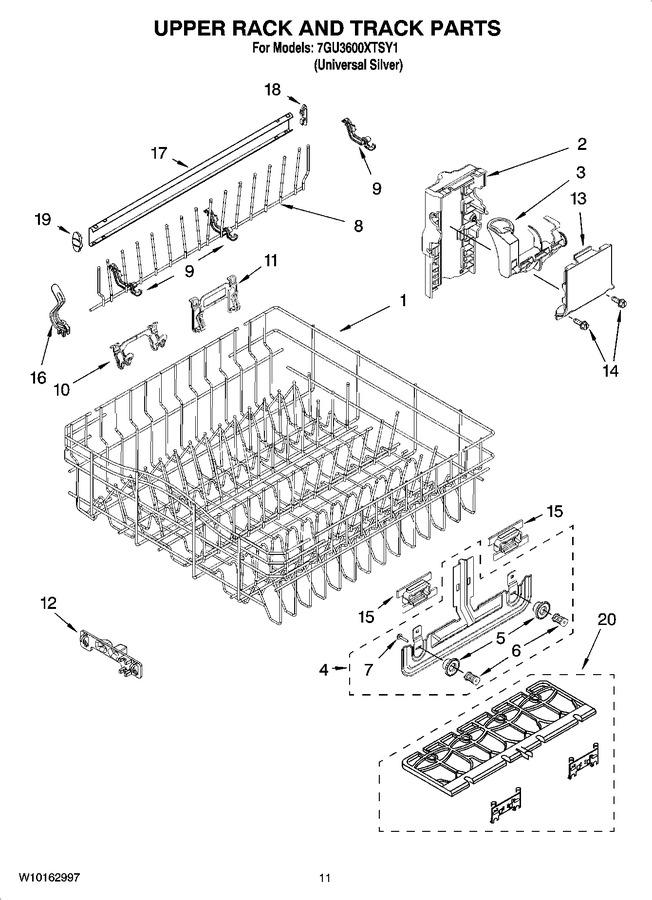 Diagram for 7GU3600XTSY1