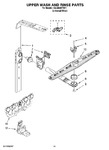 Diagram for 10 - Upper Wash And Rinse Parts