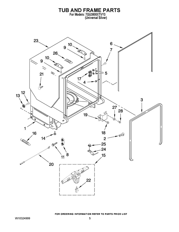 Diagram for 7GU3800XTVY3