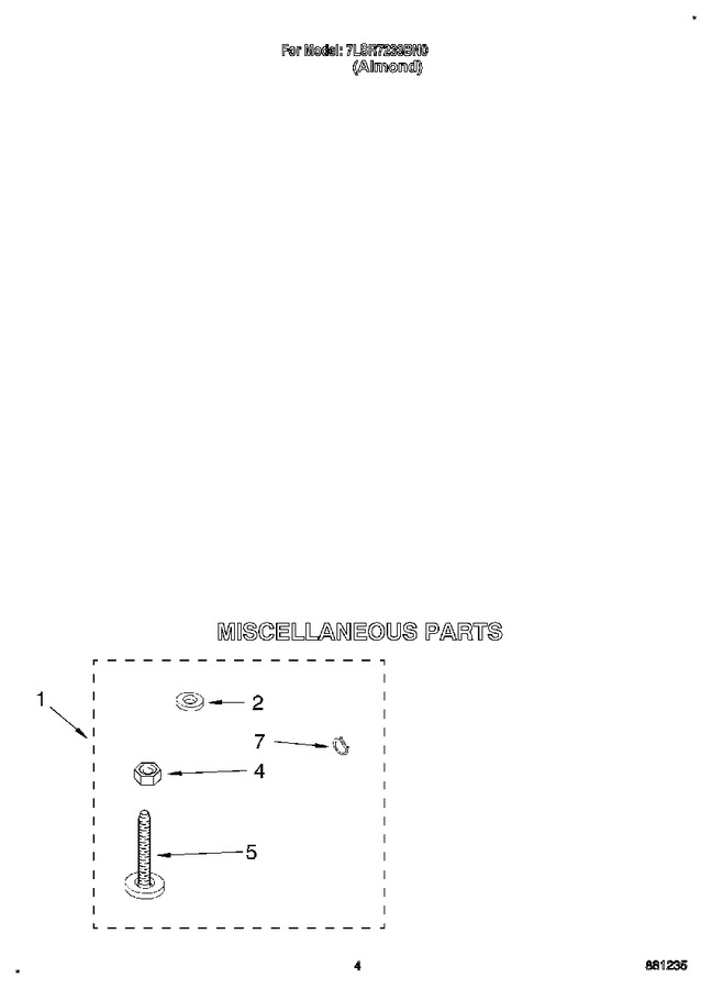 Diagram for 7LSR7233BN0