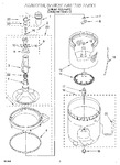 Diagram for 03 - Agitator, Basket And Tub