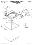 Diagram for 01 - Top And Cabinet Parts