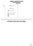 Diagram for 10 - Miscellaneous Parts Optional Parts (not Included)