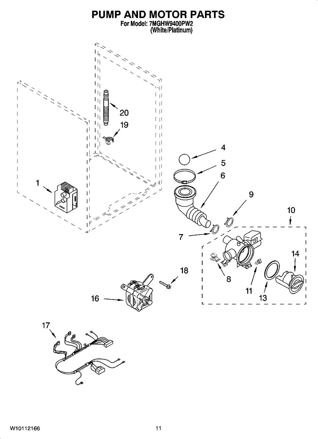 Diagram for 7MGHW9400PW2