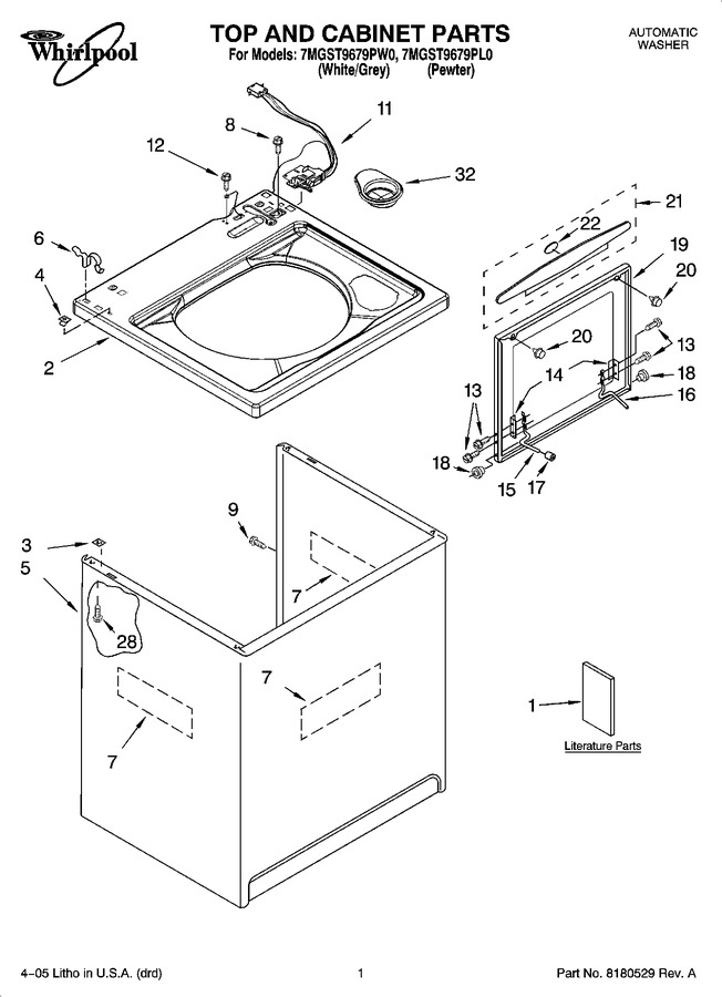 Diagram for 7MGST9679PW0