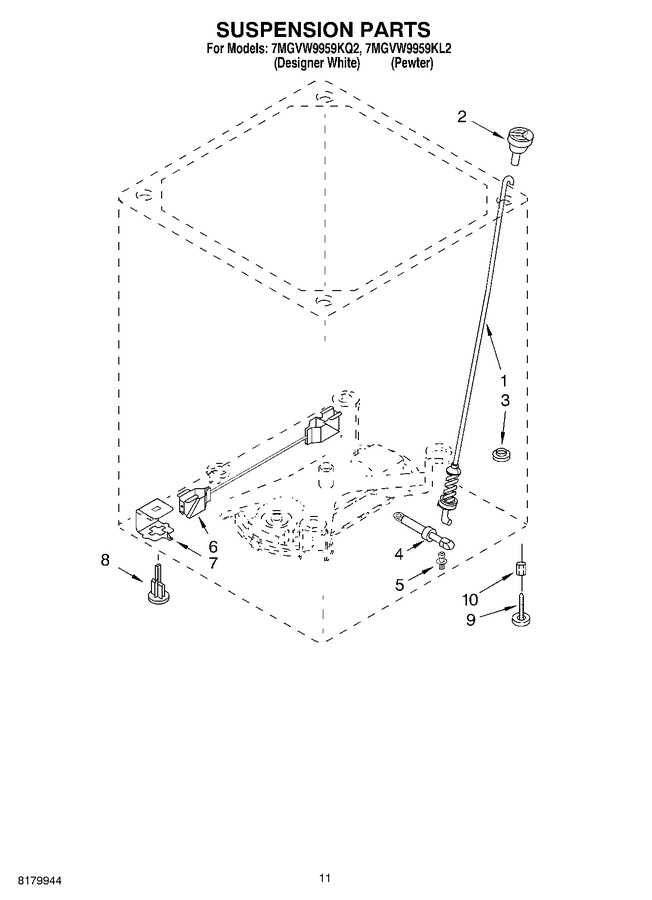 Diagram for 7MGVW9959KL2