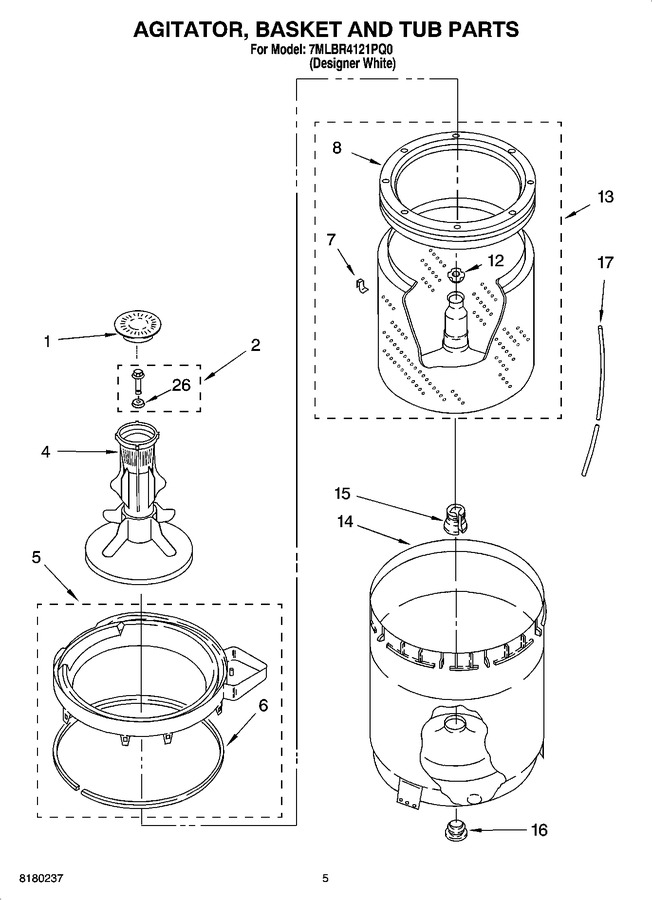 Diagram for 7MLBR4121PQ0
