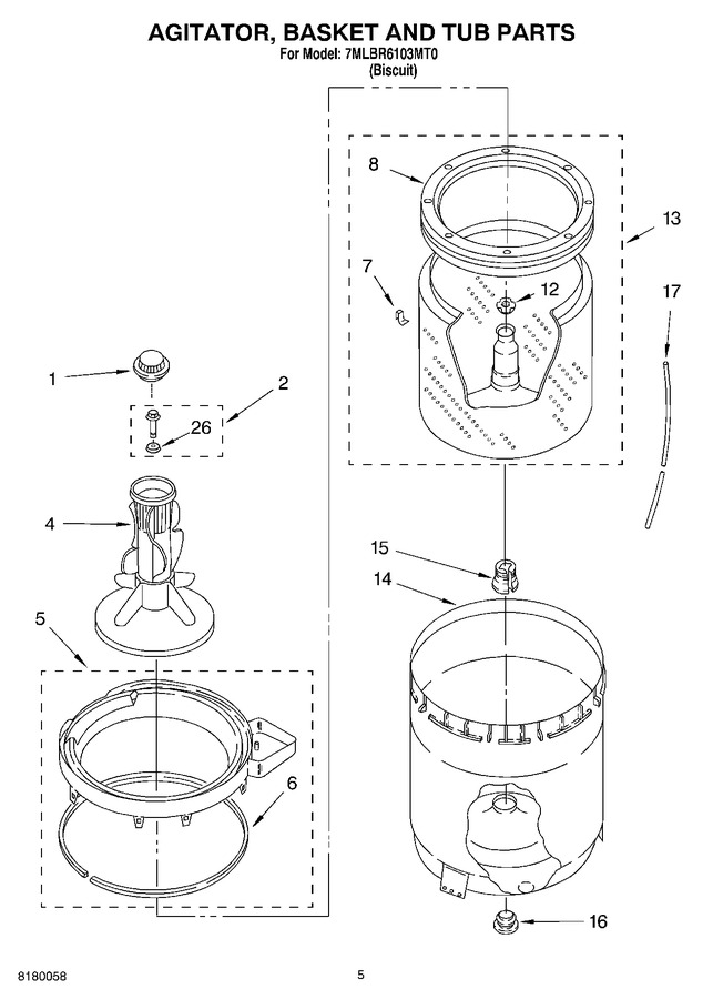 Diagram for 7MLBR6103MT0