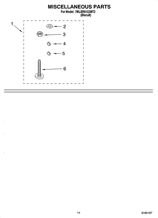 Diagram for 7MLBR6103MT2
