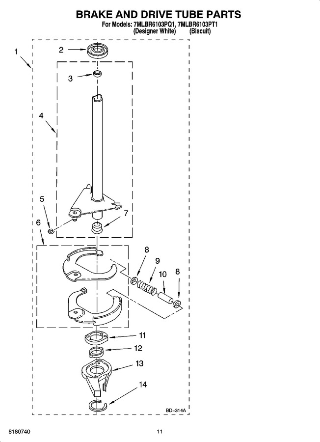Diagram for 7MLBR6103PQ1