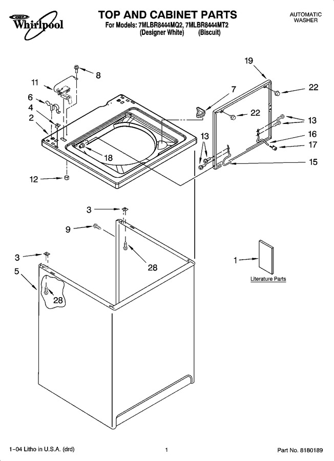 Diagram for 7MLBR8444MQ2