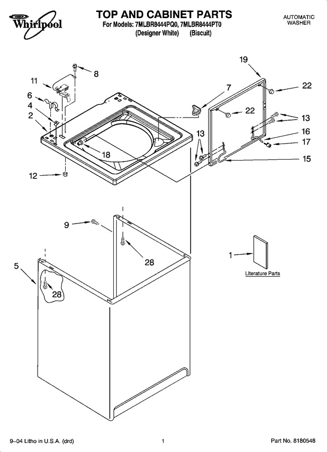 Diagram for 7MLBR8444PT0