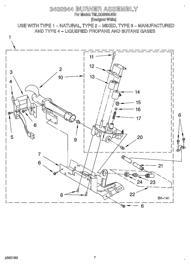 Diagram for 7MLGQ8000JQ0
