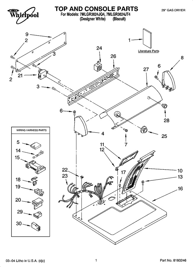 Diagram for 7MLGR3624JT4