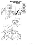 Diagram for 05 - Machine Base Parts