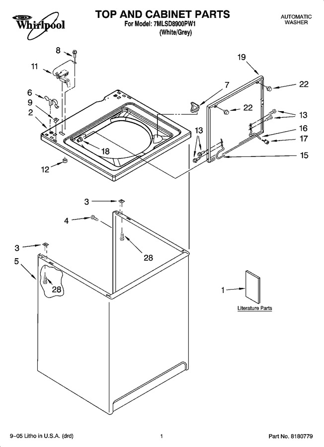 Diagram for 7MLSD8900PW1