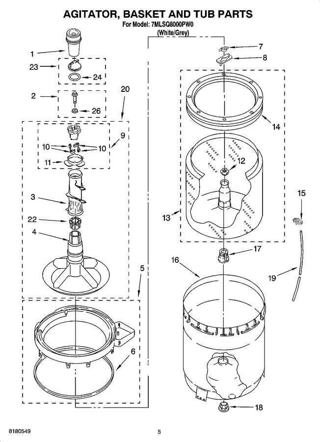 Diagram for 7MLSQ8000PW0