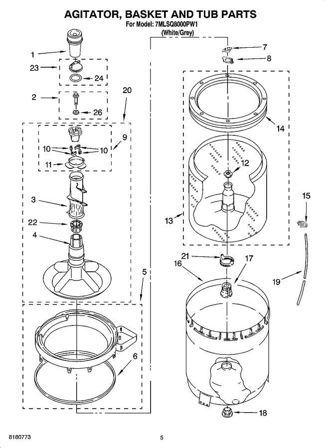 Diagram for 7MLSQ8000PW1