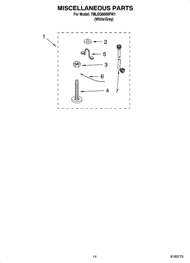 Diagram for 7MLSQ8000PW1