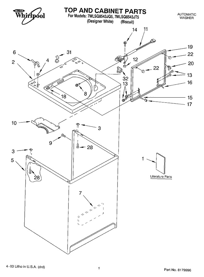 Diagram for 7MLSQ8543JT5