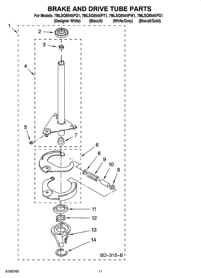 Diagram for 7MLSQ8545PG1