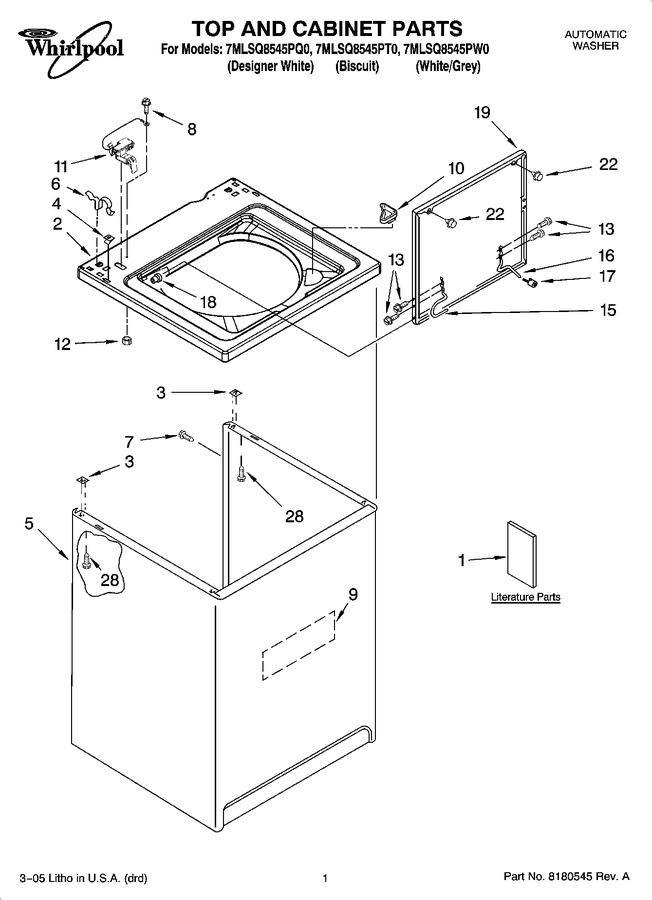 Diagram for 7MLSQ8545PQ0
