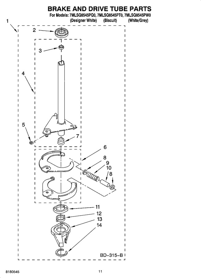 Diagram for 7MLSQ8545PQ0