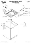 Diagram for 01 - Top And Cabinet Parts