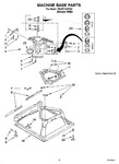 Diagram for 05 - Machine Base Parts