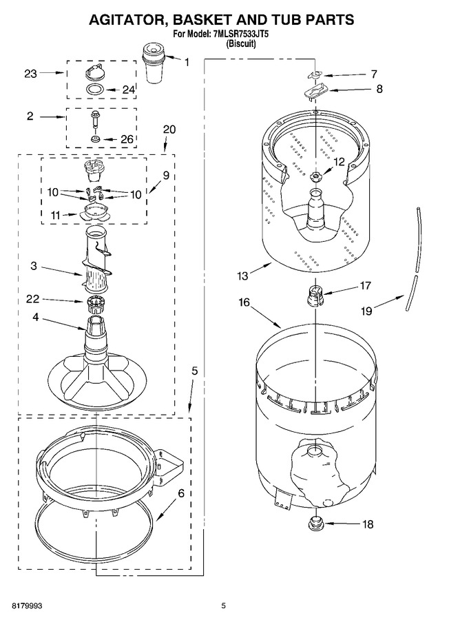 Diagram for 7MLSR7533JT5