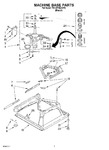Diagram for 04 - Machine Base Parts