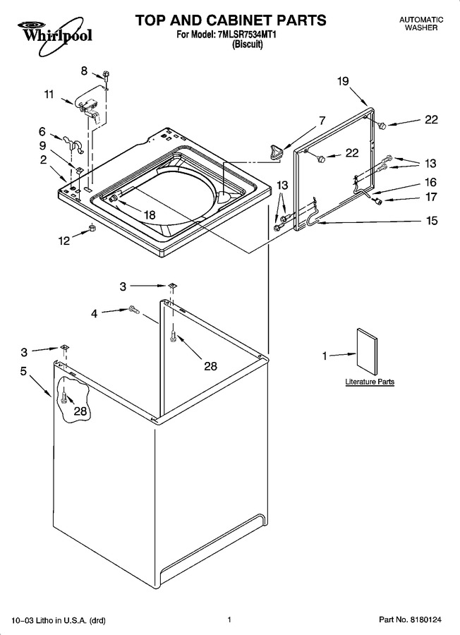 Diagram for 7MLSR7534MT1