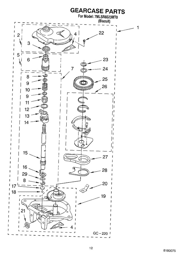 Diagram for 7MLSR8523MT0