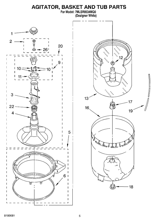 Diagram for 7MLSR8534MQ0