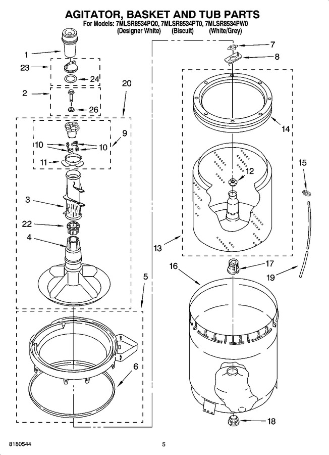 Diagram for 7MLSR8534PT0