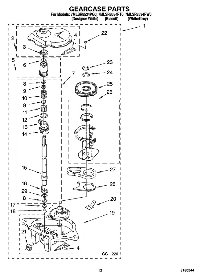 Diagram for 7MLSR8534PT0