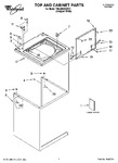 Diagram for 01 - Top And Cabinet Parts
