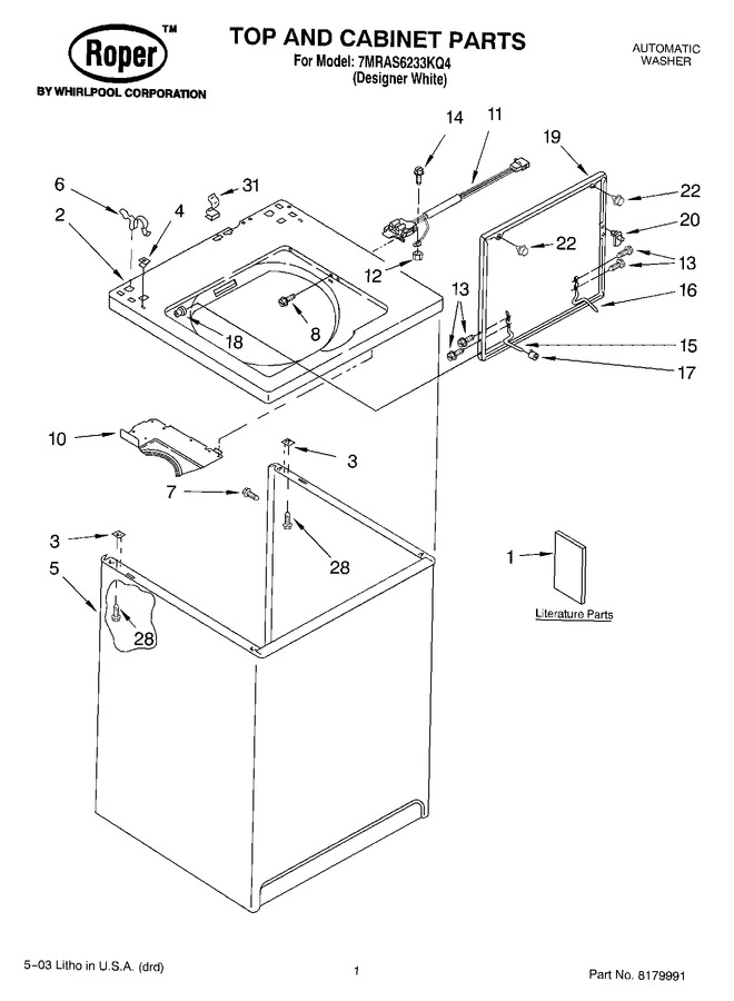 Diagram for 7MRAS6233KQ4