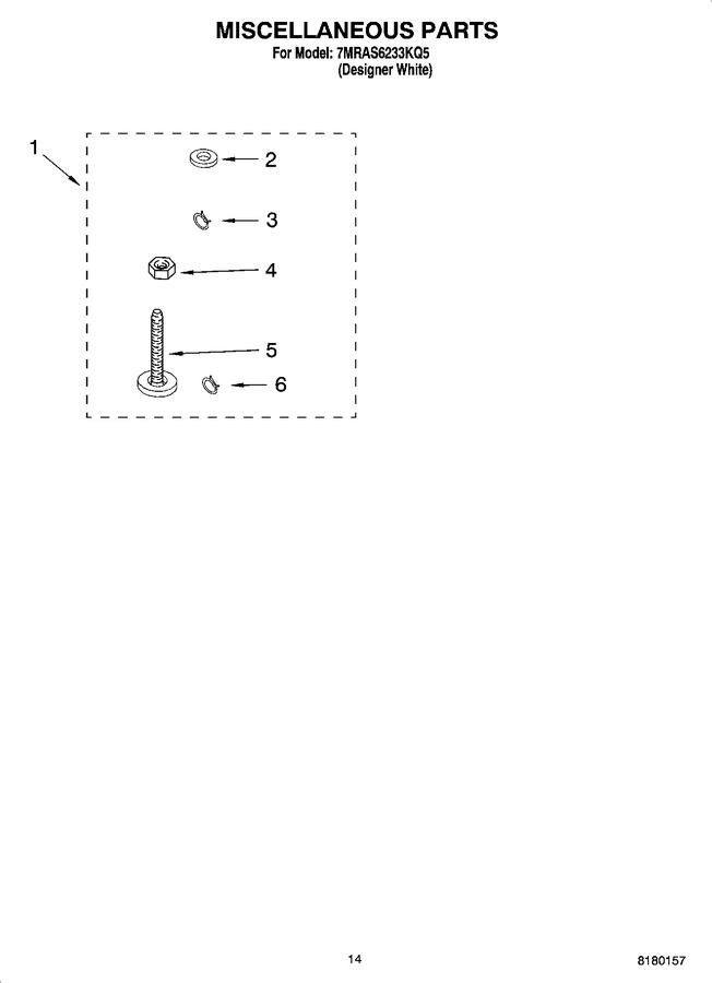 Diagram for 7MRAS6233KQ5