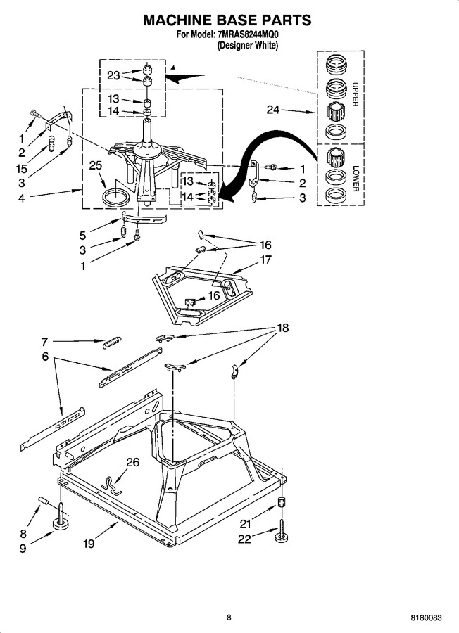 Diagram for 7MRAS8244MQ0