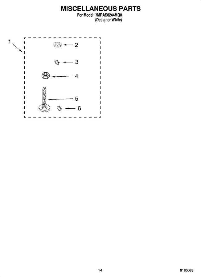 Diagram for 7MRAS8244MQ0