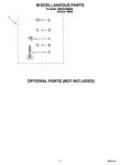 Diagram for 10 - Miscellaneous Parts - Optional Parts (not Included)