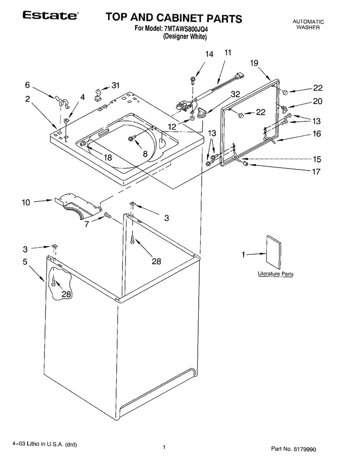 Diagram for 7MTAWS800JQ4