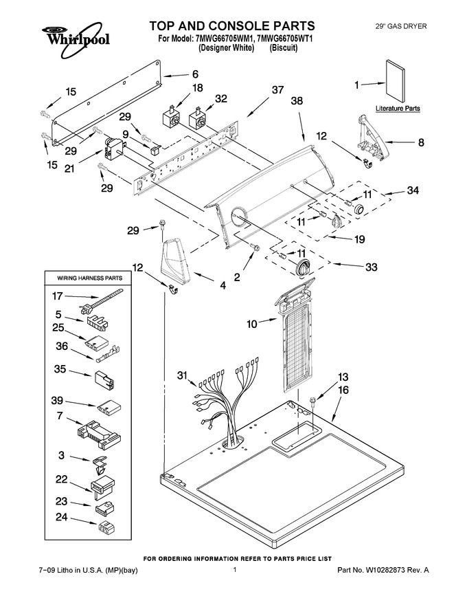 Diagram for 7MWG66705WT1