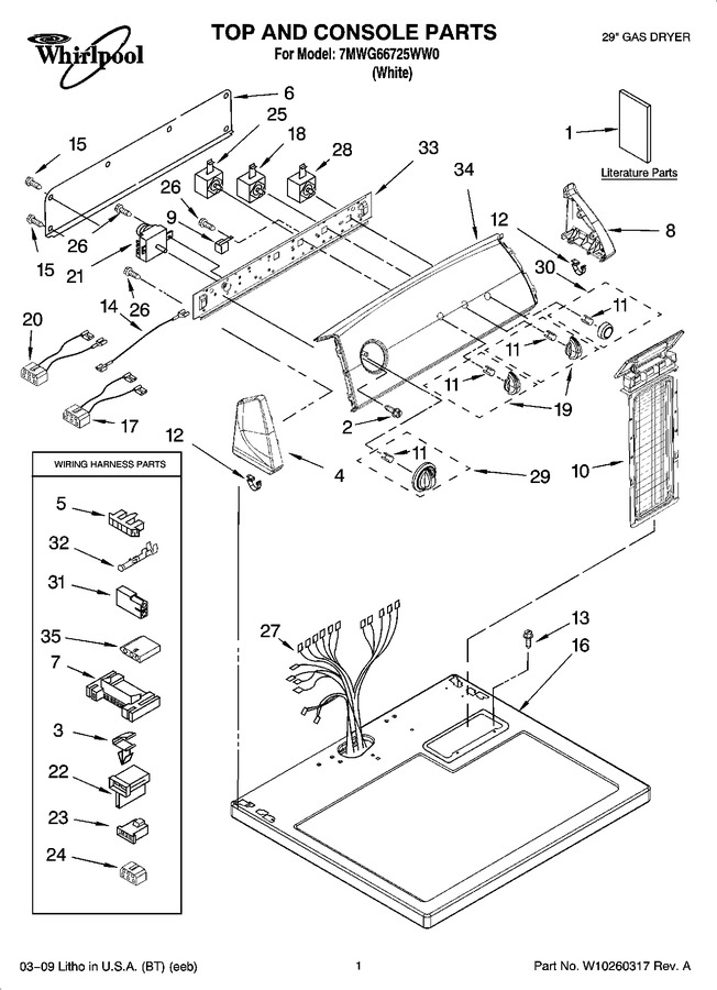 Diagram for 7MWG66725WW0