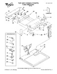 Diagram for 01 - Top And Console Parts