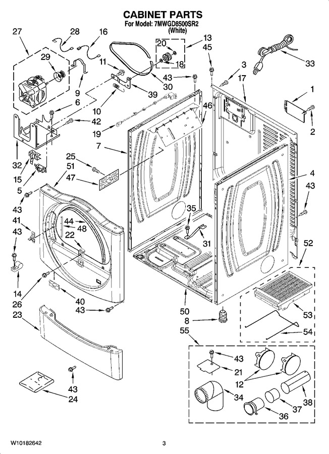 Diagram for 7MWGD8500SR2