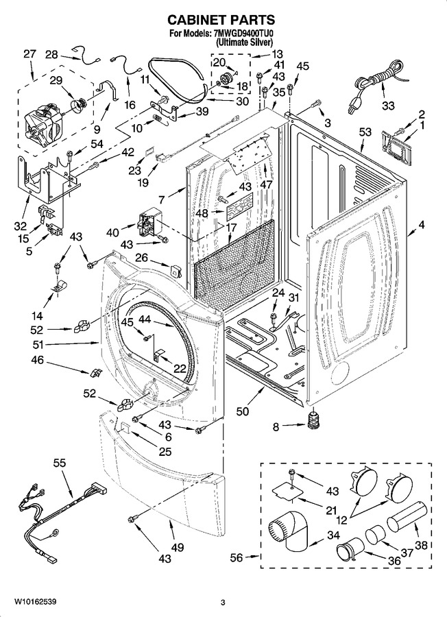 Diagram for 7MWGD9400TU0